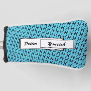 Pisces Zodiac Symbol Standard by Kenneth Yoncich Golf Head Cover