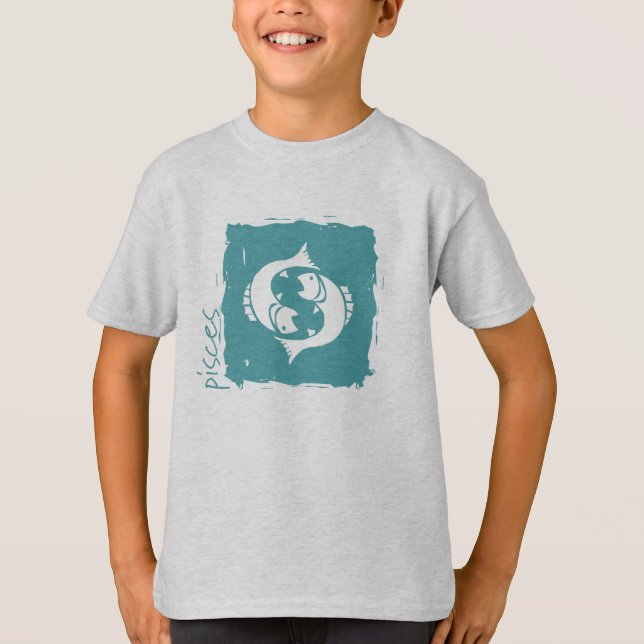 Pisces zodiac T-shirt (Front)