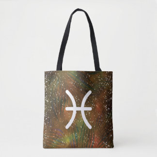 Pisces Zodiac Tote Bag