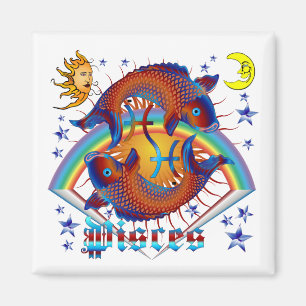 Pisces-Zodiac-V-1 Magnet