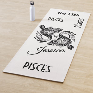 Pisces Zodiac Yoga Mat