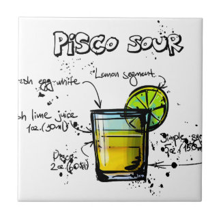 Pisco Sour Cocktail Recipe Tile
