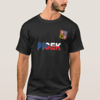 Pisek Czech Republic Heart Flag Lion Coat Of Arm E