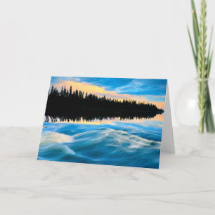 Pisew Falls Provincial Park   Canada Card