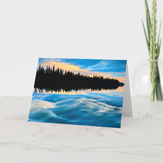 Pisew Falls Provincial Park | Canada Card (Front)