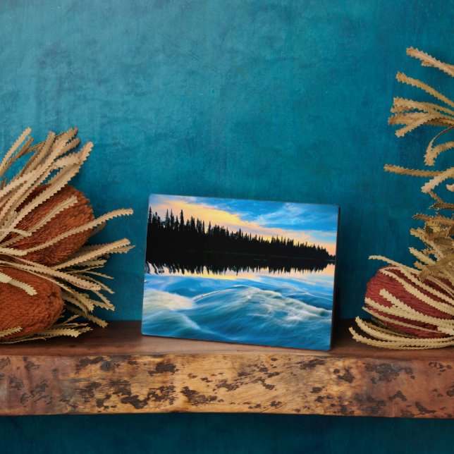 Pisew Falls Provincial Park | Canada Plaque (Side)