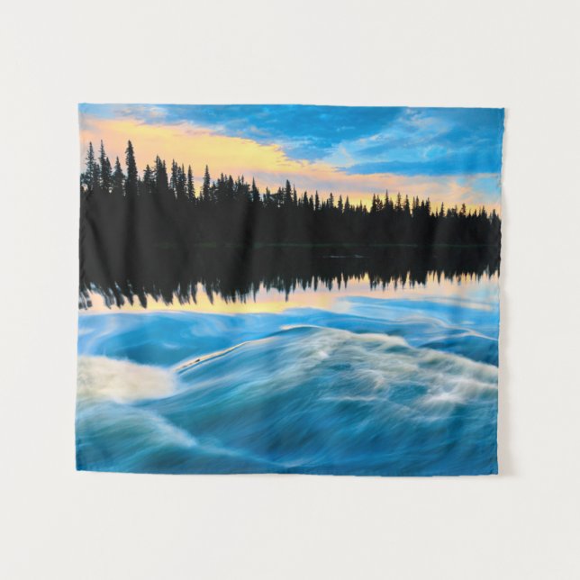 Pisew Falls Provincial Park | Canada Tapestry (Front (Horizontal))