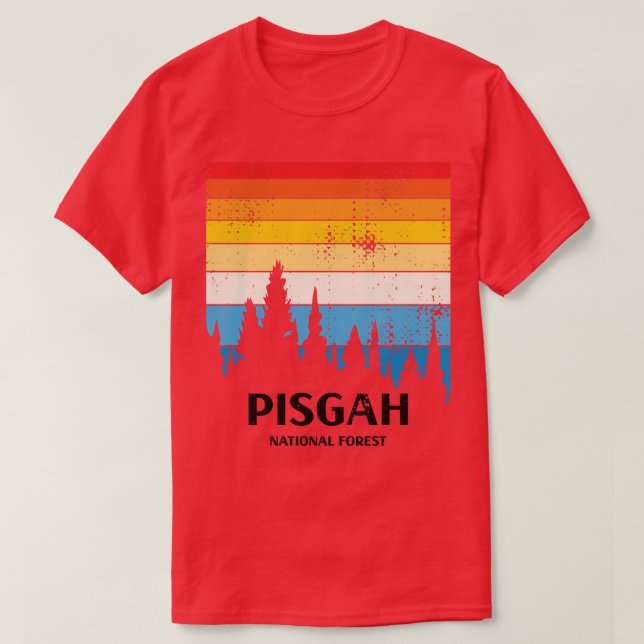 Pisgah National Forest 7 T-Shirt (Design Front)