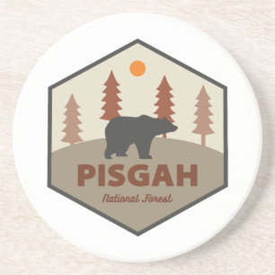 Pisgah National Forest Bear Coaster
