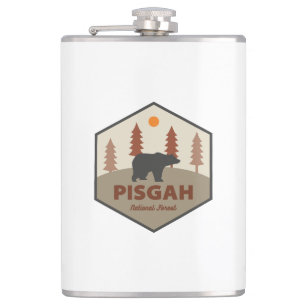 Pisgah National Forest Bear Hip Flask