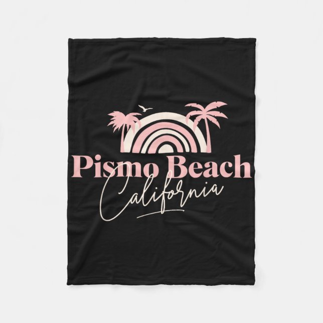 Pismo Beach _3  Fleece Blanket (Front)