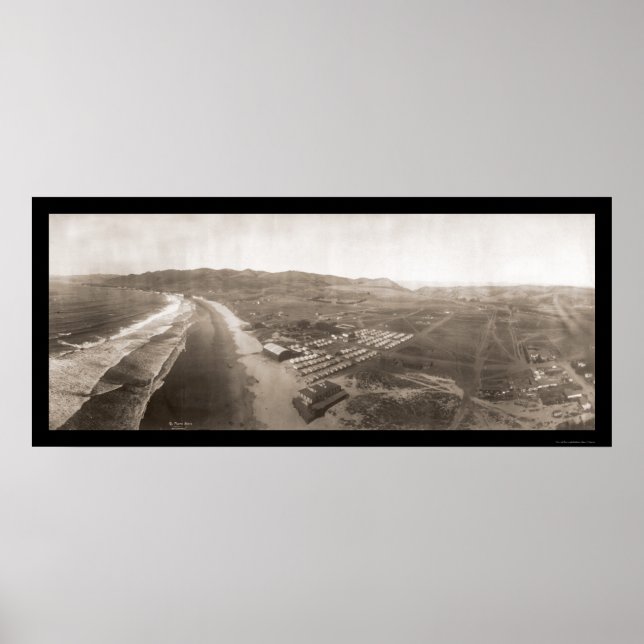 Pismo Beach, CA Photo 1906 Poster (Front)