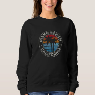 Pismo Beach California CA Vintage Graphic Retro 70 Sweatshirt