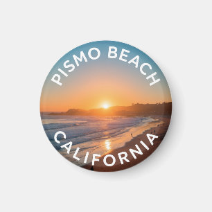 Pismo Beach, California Golden Hour Travel Magnet
