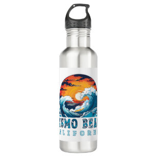 Pismo Beach California Surfers T-Shirt 710 Ml Water Bottle