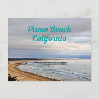 Pismo Beach, California Travel Postcard