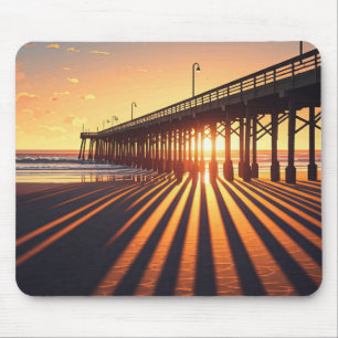 Pismo Beach Pier California Mouse Pad