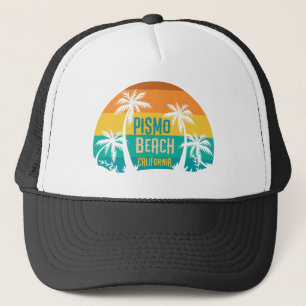 Pismo Beach Retro Trucker Hat