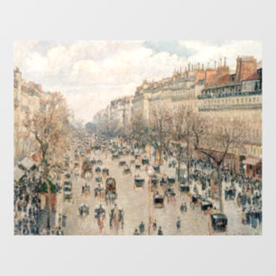 Pissarro - Boulevard Montmartre, Afternoon Sun
