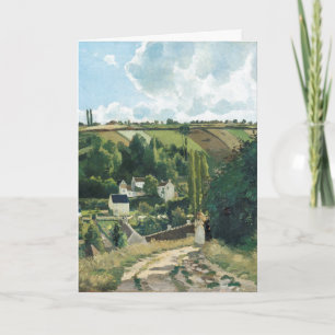 Pissarro - Jalais Hill, Pontoise, Card