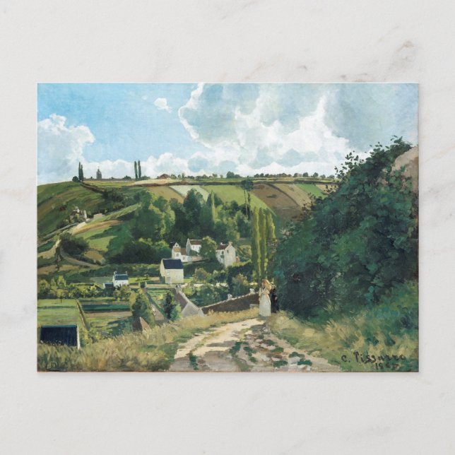 Pissarro - Jalais Hill, Pontoise, Postcard (Front)