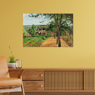 Pissarro - Orchards of Louveciennes, fine art, Poster