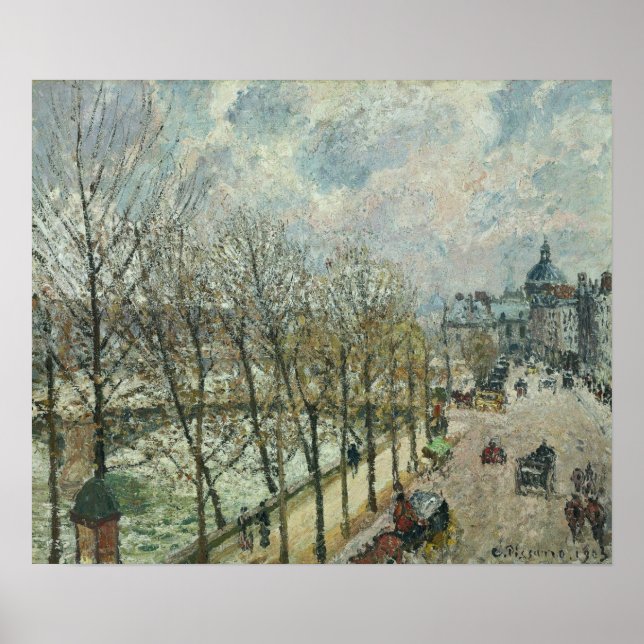 Pissarro - Quai Malaquais And The Institute 1903 Poster (Front)