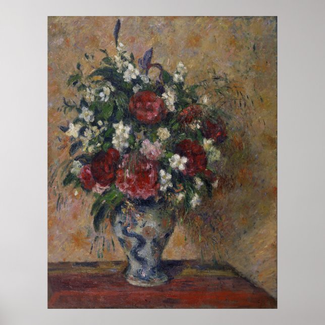 Pissarro Still life with peonies and mock orange Poster (Front)