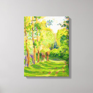 Pissarro's "Landscape at St Charles" Canvas Print