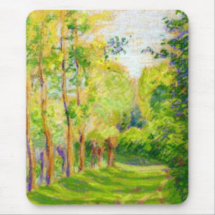 Pissarro's "Landscape at St Charles" - Mousepad