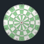 Pistachio And White<br><div class="desc">Pistachio And White Dart Board</div>