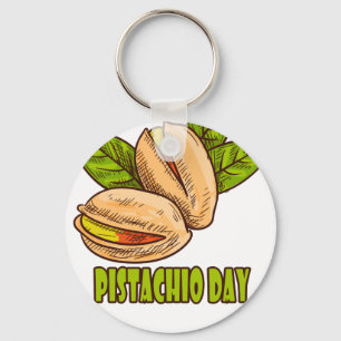 Pistachio Day - Appreciation Day Key Ring
