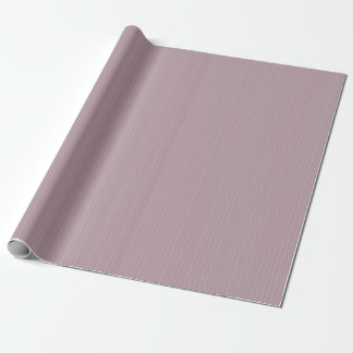 Pistachio Green Chalky Stripes on Mauve Mist Wrapping Paper