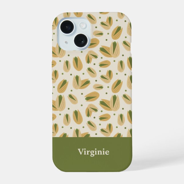 Pistachio iPhone 15 Case (Back)