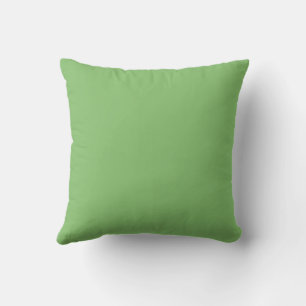 Pistachio Nut Green Solid Colour Cushion