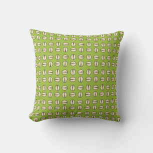 Pistachio Nut Seamless Pattern Cushion