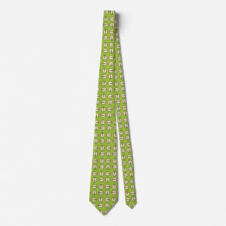 Pistachio Nut Seamless Pattern Tie