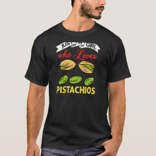 Pistachio Nuts Tree Ice Cream Dessert Unsalted Bow T-Shirt