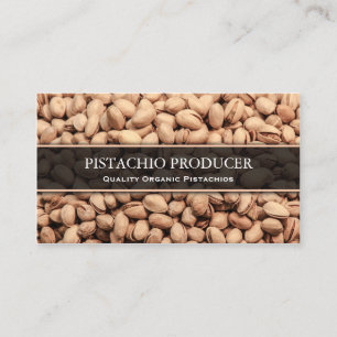 Pistachio Producer / Farmer Photo Business Card