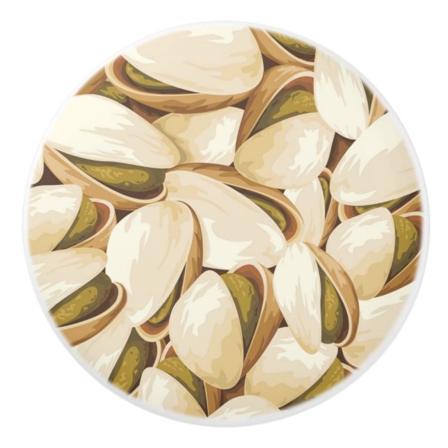 Pistachios Ceramic Knob (Front)