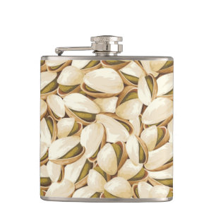Pistachios Hip Flask
