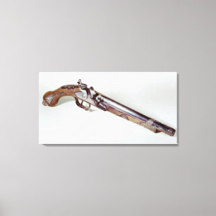 Pistol belonging to Abd el-Kader Canvas Print