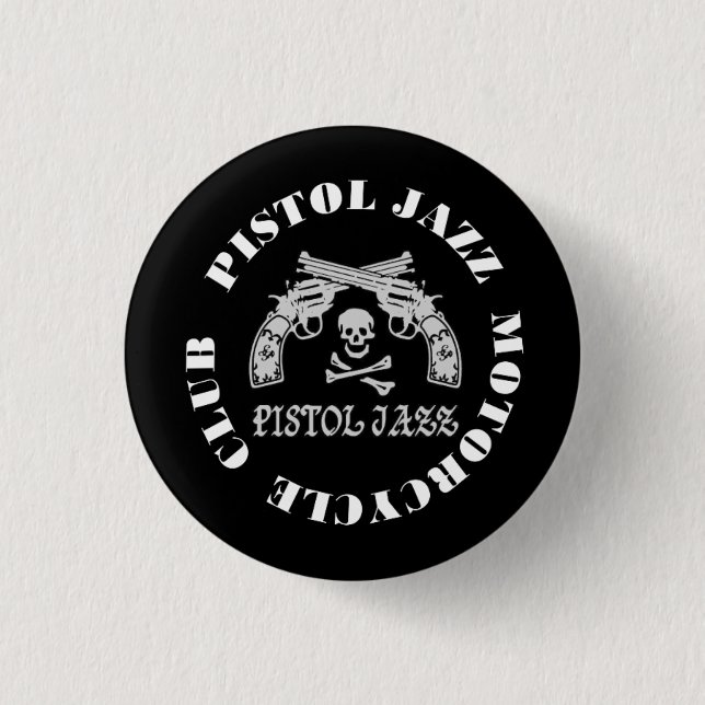 PISTOL JAZZ PJMC Can Badge (Front)