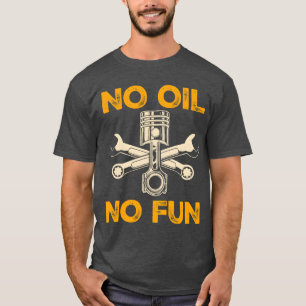 Piston Engine Car Mechanic Combustion vintage frie T-Shirt