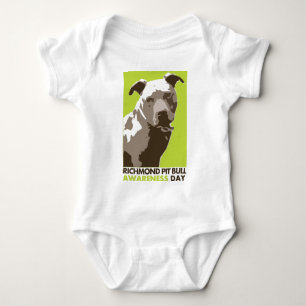 - pit bull awareness day baby bodysuit