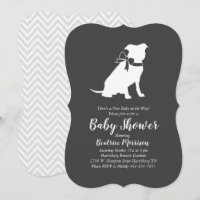 Pit Bull Baby Shower Gender Neutral Pitbull