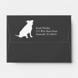 Pit Bull Dog Baby Pitbull Shower Gender Neutral Envelope