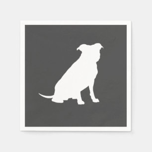 Pit Bull Dog Baby Pitbull Shower Gender Neutral Napkin