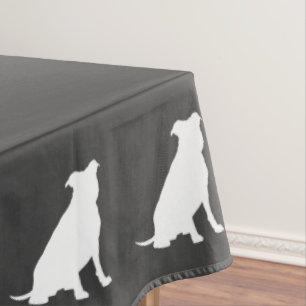 Pit Bull Dog Baby Pitbull Shower Gender Neutral Tablecloth