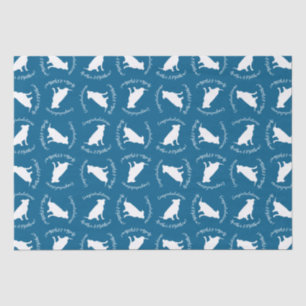 Pit Bull Dog Baby Shower Blue Boy Pitbull Tissue Paper